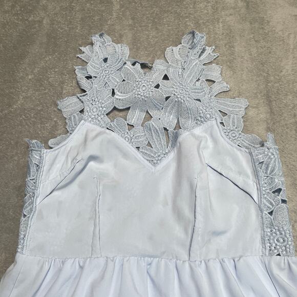 Saylor Free People Dress Womens Extra Small Melody Madi Delicate Floral Lace - Picture 12 of 16